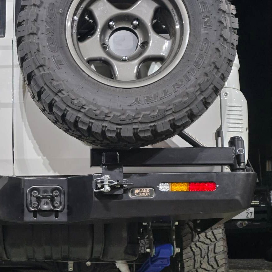 2007+,2024+ Toyota LC76,LC78 Rear Swing Bumper Tire Carrier (リアスイングバンパータイヤキャリアLC76,LC78)