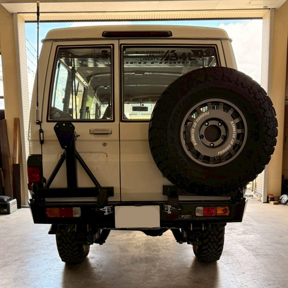 2007＋ TOYOTA LC78 REAR SWING BUMPER TIRE CARRIER(リアスイングバンパータイヤキャリアLC78 )