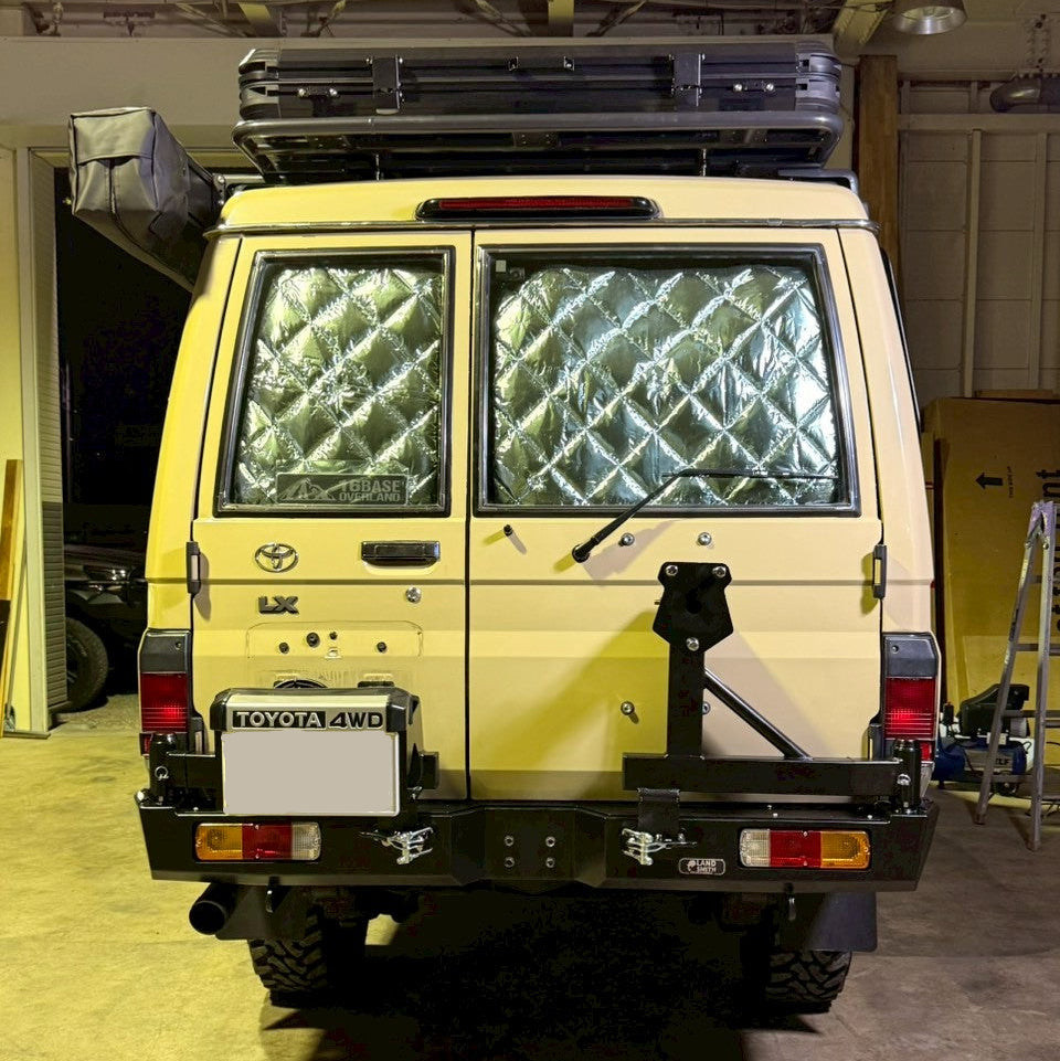 2007＋ TOYOTA LC78 REAR SWING BUMPER TIRE CARRIER(リアスイング