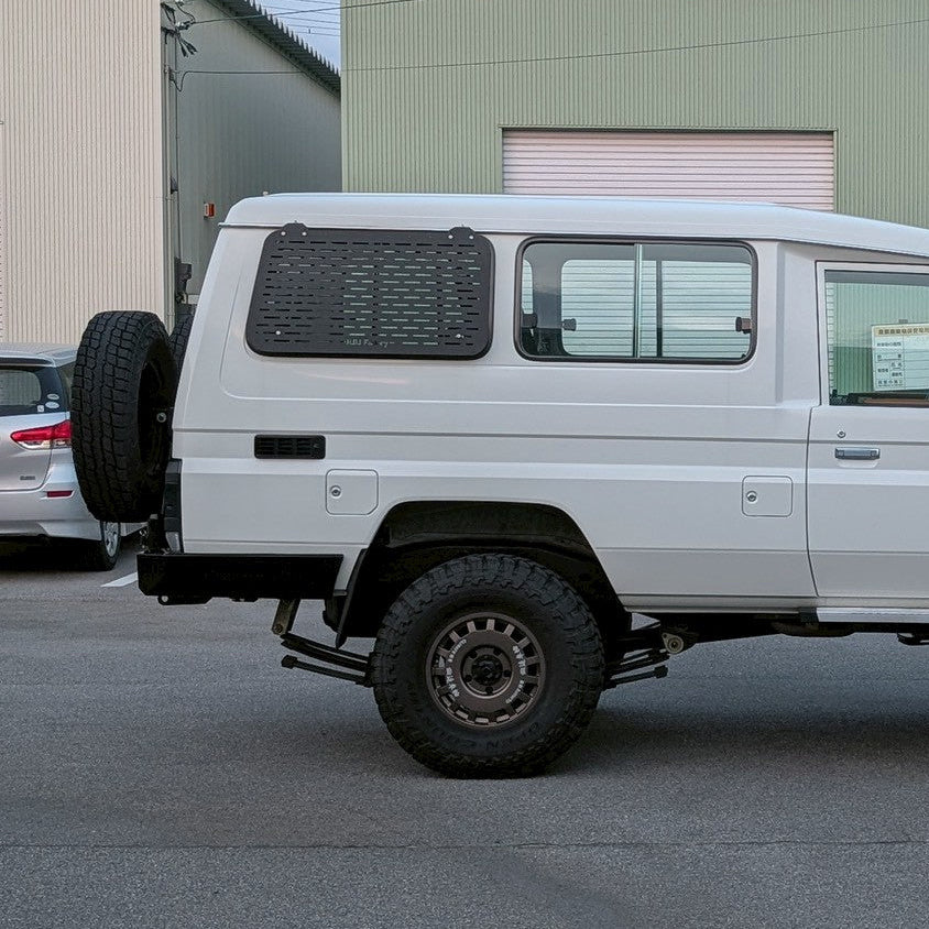 2007＋ TOYOTA LC78 REAR SWING BUMPER TIRE CARRIER(リアスイング