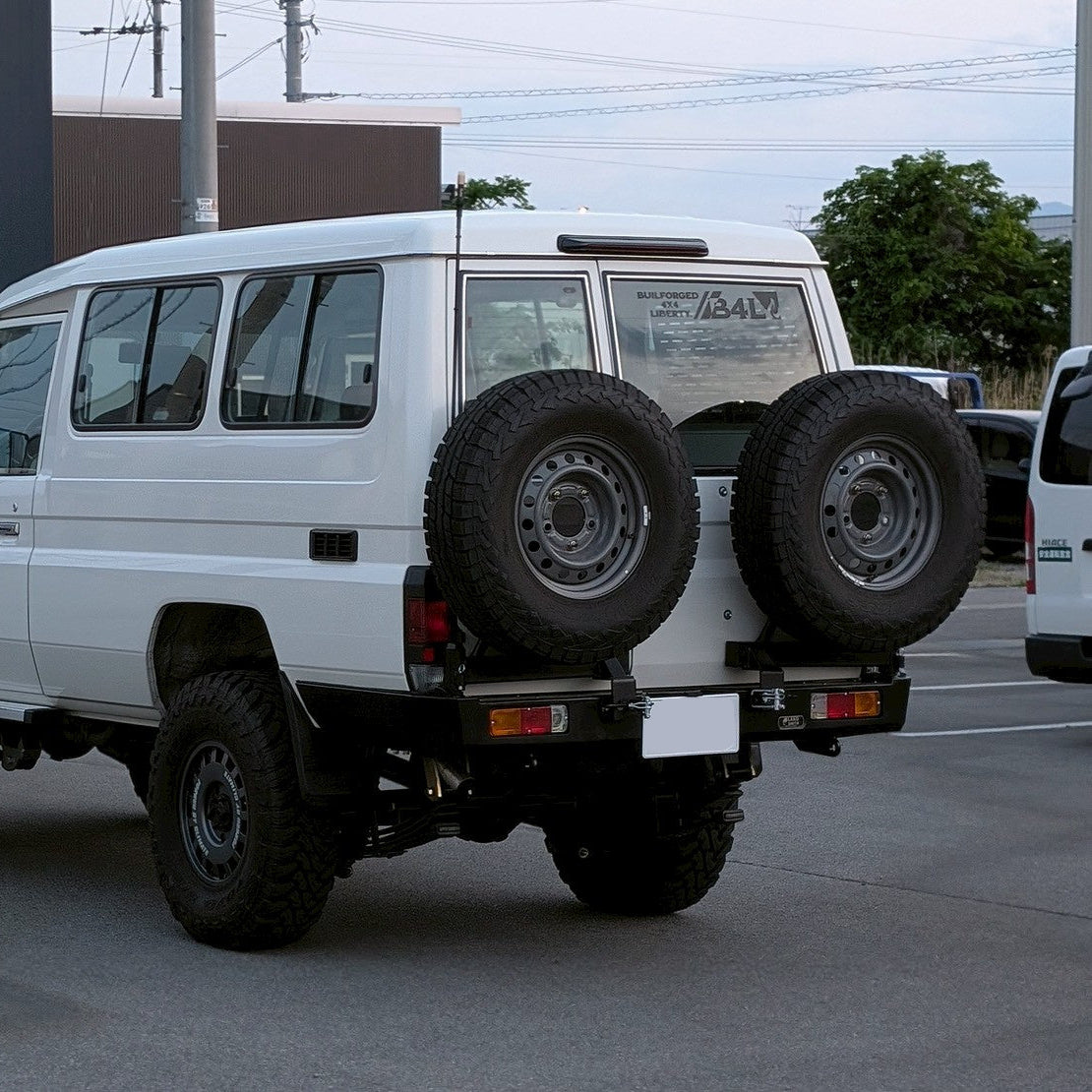 2007＋ TOYOTA LC78 REAR SWING BUMPER TIRE CARRIER(リアスイングバンパータイヤキャリアLC78 )
