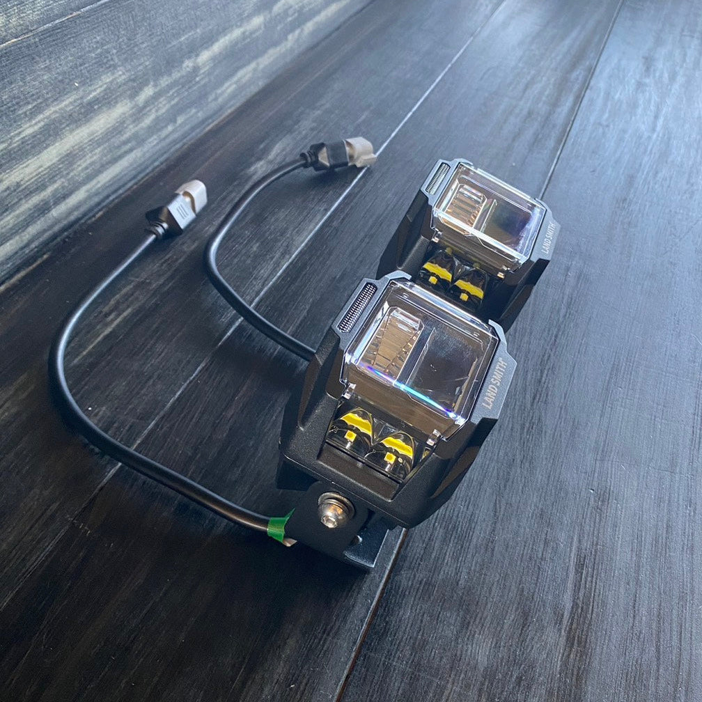 SPOT,WORK LIGHT 74W 3Inch (スポット、ワークライト)　イエロー、クリアレンズ