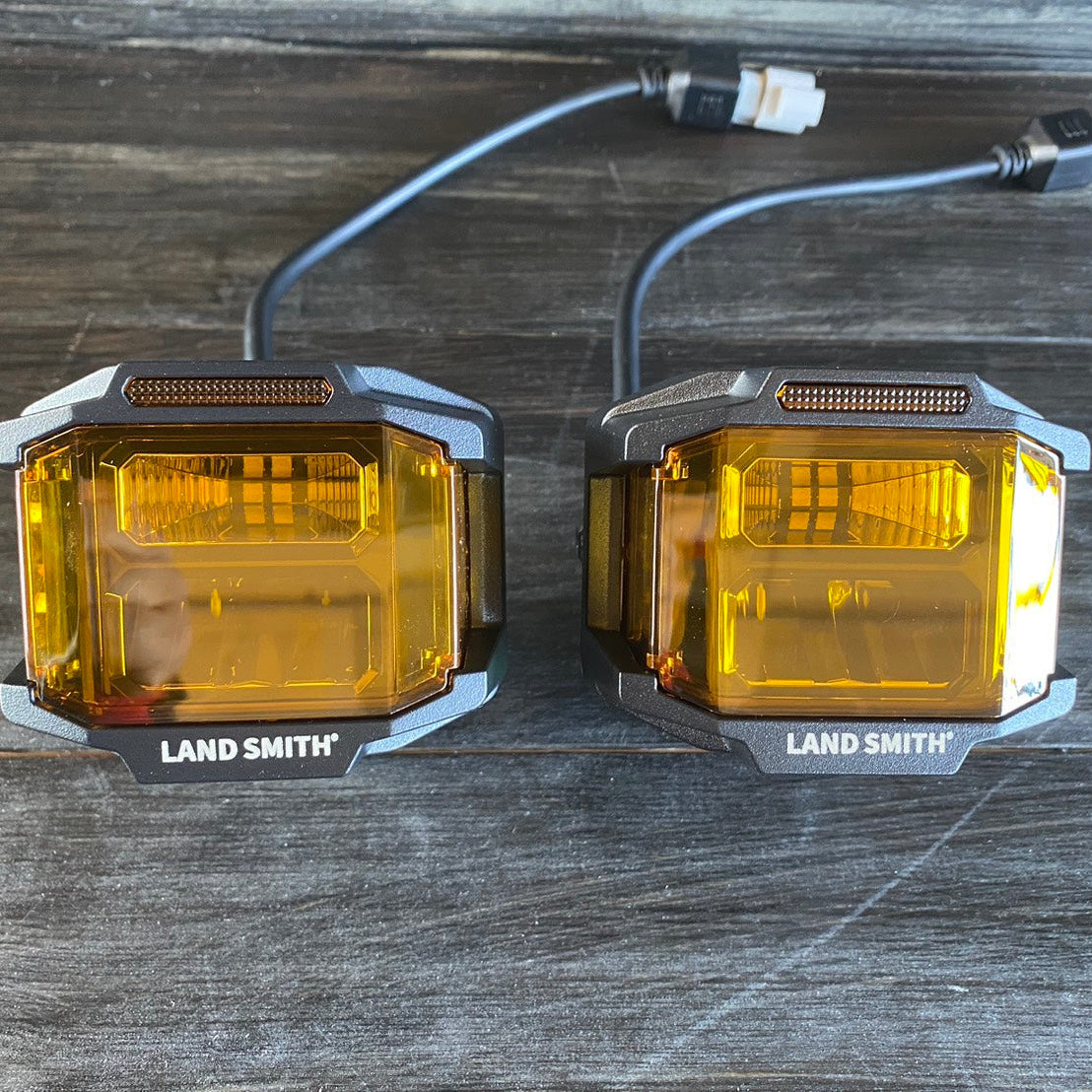 SPOT,WORK LIGHT 74W 3Inch (スポット、ワークライト)　イエロー、クリアレンズ