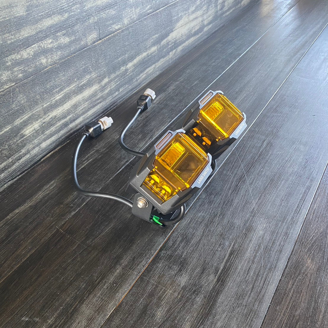 SPOT,WORK LIGHT 74W 3Inch (スポット、ワークライト)　イエロー、クリアレンズ