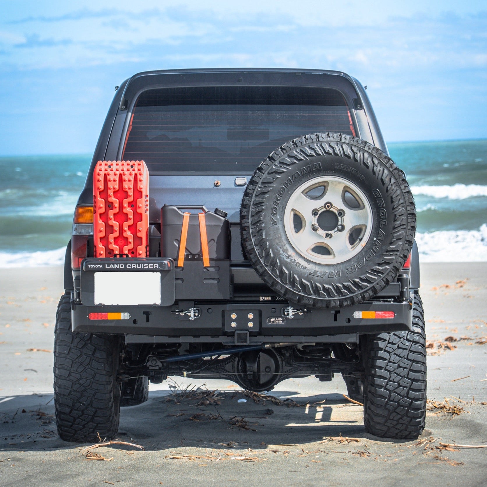 1990～1997 Toyota LC80 Rear Swing Bumper Tire Carrier (リアスイングバンパータイヤキャリアLC80)